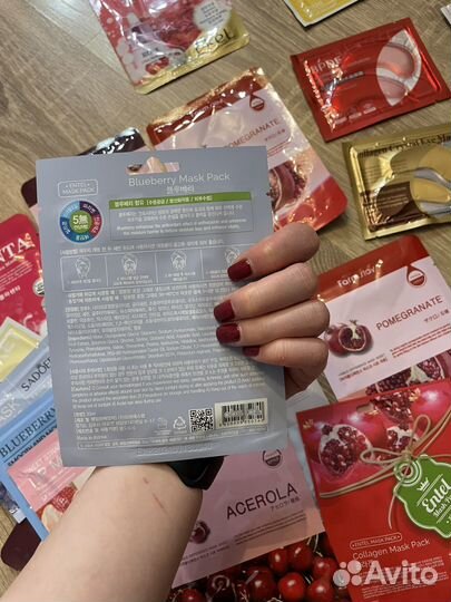 Тканевая маска для лица