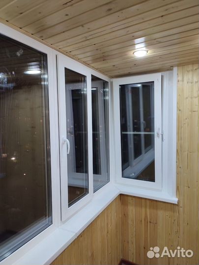 Остекление и отделка балконов/лоджий