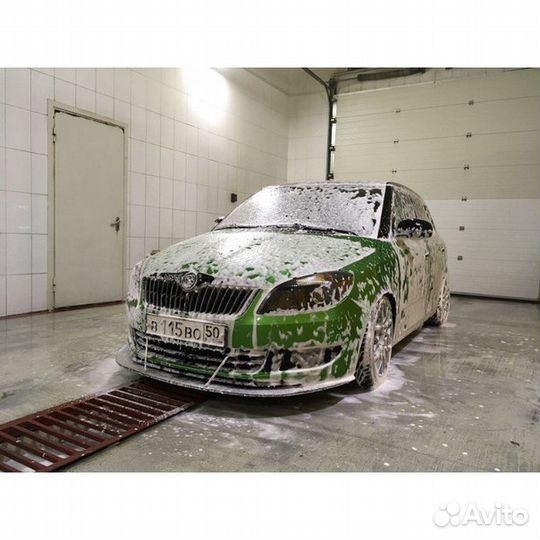 Сплиттер бампера Skoda Fabia 2 Roomster