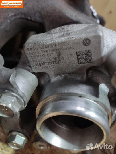 Турбина Volkswagen Golf 03C145702A