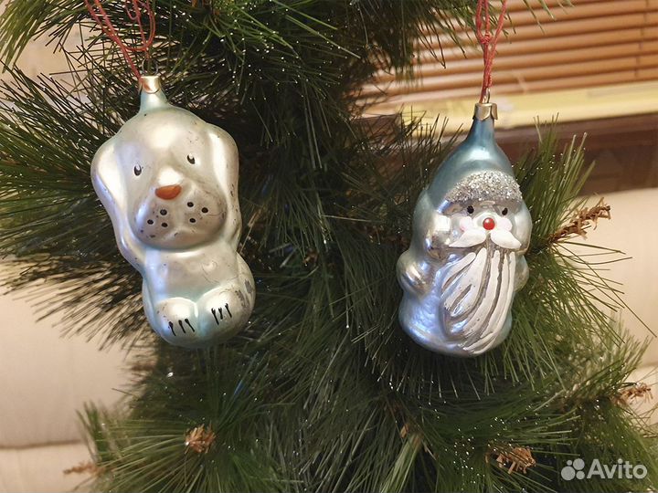 Новогодние игрушки СССР 1950-1980г