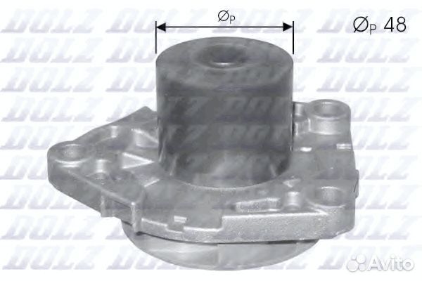 Насос водяной opel astra j (09) / insignia (08) 2