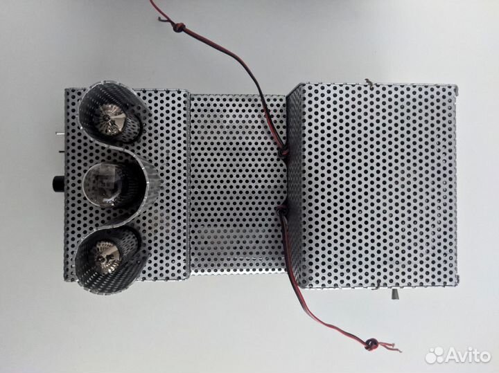 Ламповый стерео-усилитель с колонками