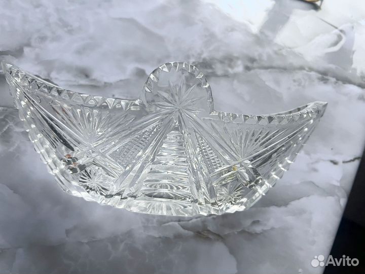 Хрустальная ваза/салатница