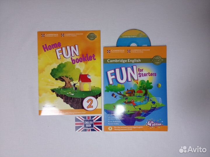 Fun for starters/ комплект (SB,HB,CD) новый