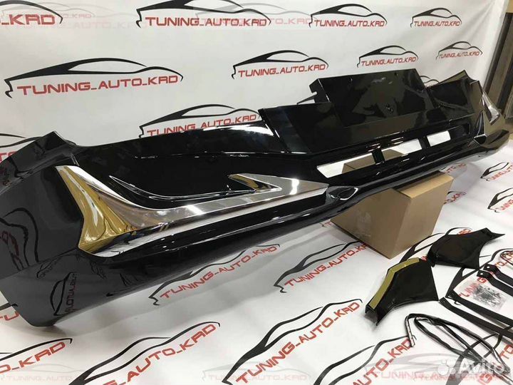 Губа передняя Toyota Land Cruiser Prado 120 V2353