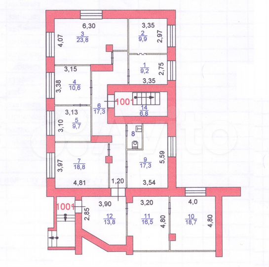 Свободного назначения, 171.9 м²