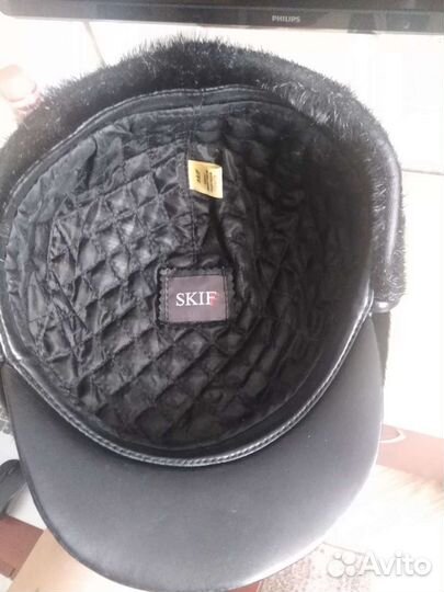 Меховая мужская кепка