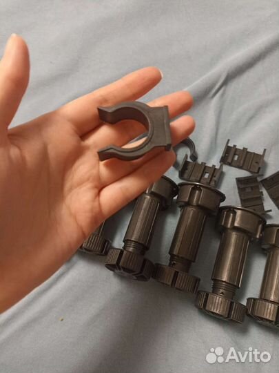 Ножки мебельный с креплениями для фасада