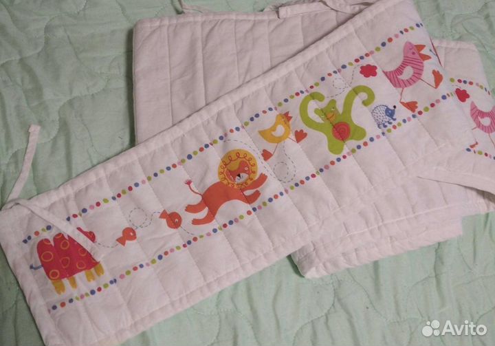 Бортики в кроватку IKEA