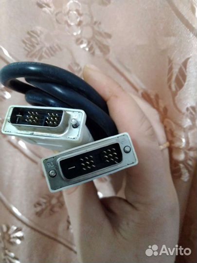 Кабель DVI для компьютера и оргтехники