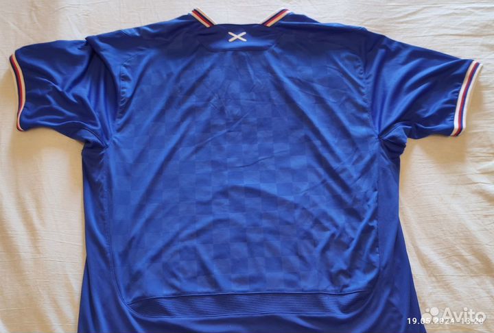 Официальная футболка Rangers р.XL винтаж