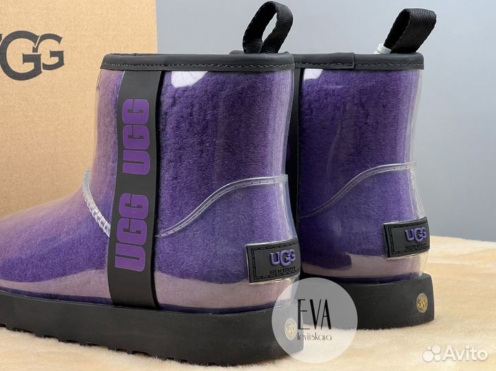 Женскме угги Ugg Classic Clear Mini Violet