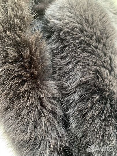 Меховой воротник песец