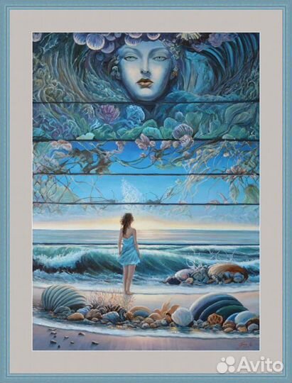 Живопись маслом, 70x50см 