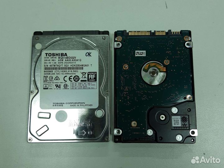 Жесткий диск ноутбука 2.5 SATA 160 /320 /500 Гб