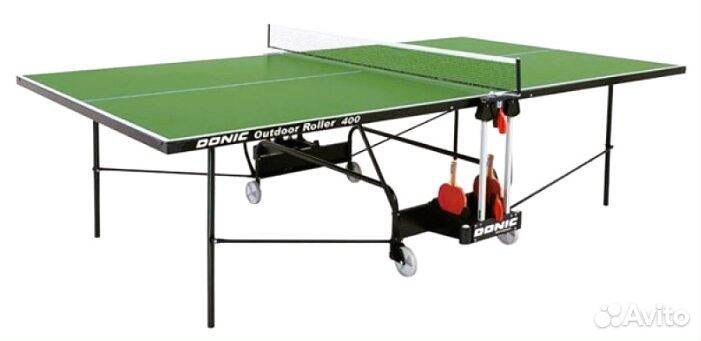 Теннисный стол donic outdoor roller 400 blue