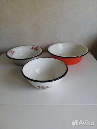 Эмалированная посуда СССР