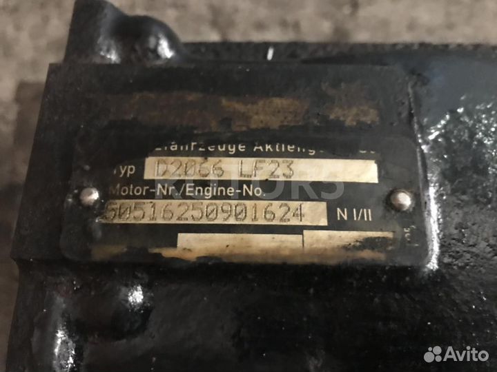 Блок цилиндров двигателя MAN TGX 2066LF23 D2676