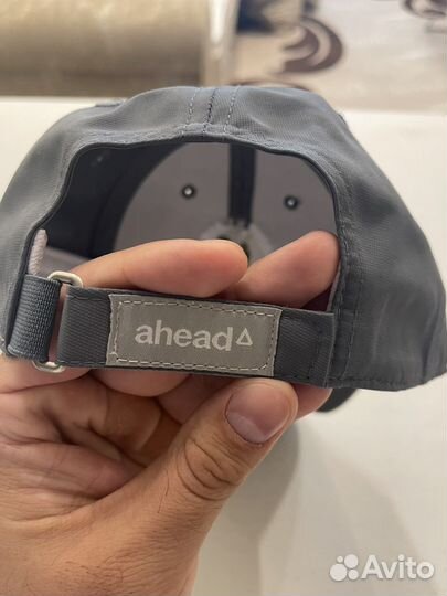 Бейсболка новая ahead. Серая