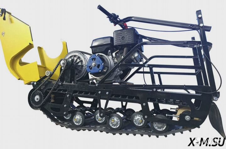 Мотобуксировщик рыбак PKD. PSD 20 л.с. (длинная ба