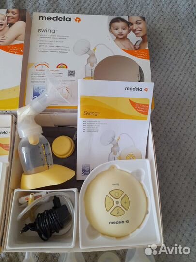 Молокоотсос электрический, бутылки, соски Medela