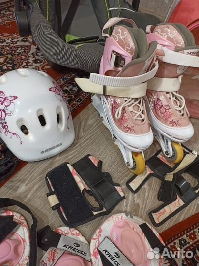 Ролики детские раздвижные 33размер