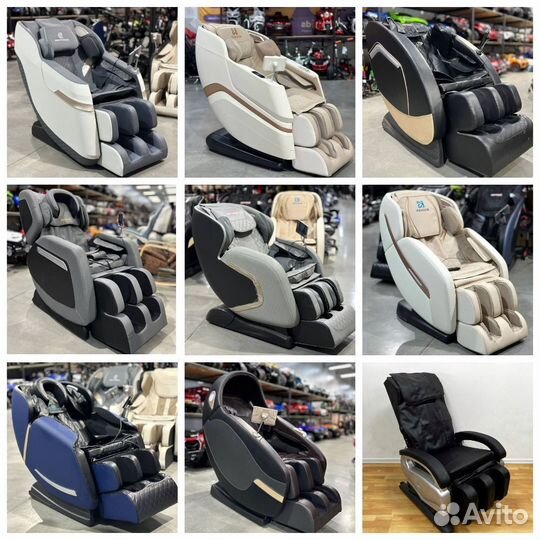 Массажное кресло новое с SL кареткой и чеком