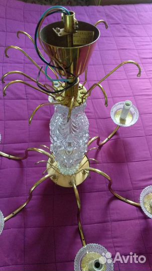 Чехословацкие люстры. Хрусталь. Богемия. Классика