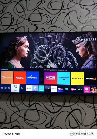 Телевизор samsung SMART tv 43