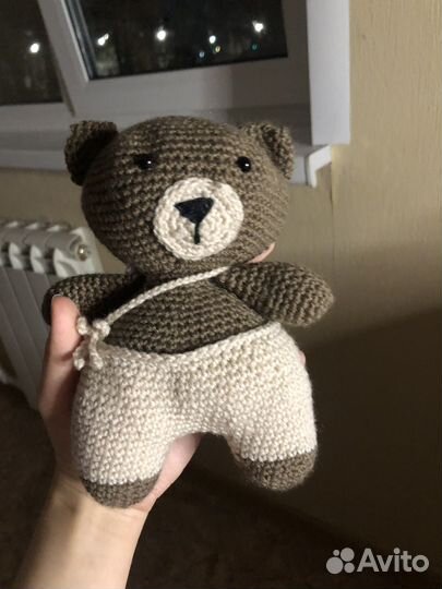 Вязаный мишутка