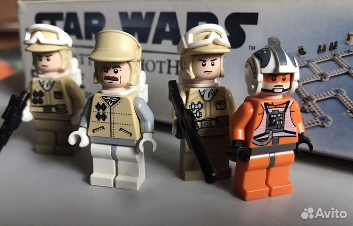 Lego Star Wars фигурки Падме, штурмовики, Тай-Сен