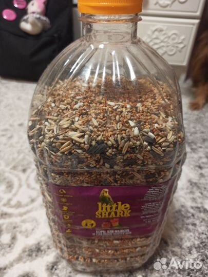 Корм для волнистых попугаев