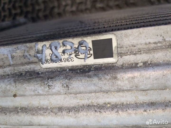 Радиатор интеркулера Iveco Daily 4, 2011