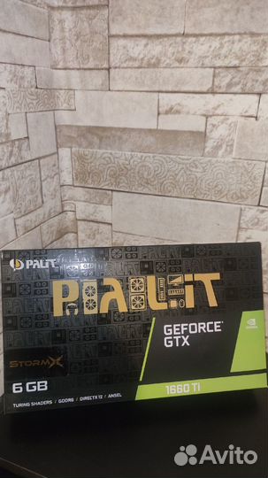 Видеокарта gtx 1660 ti