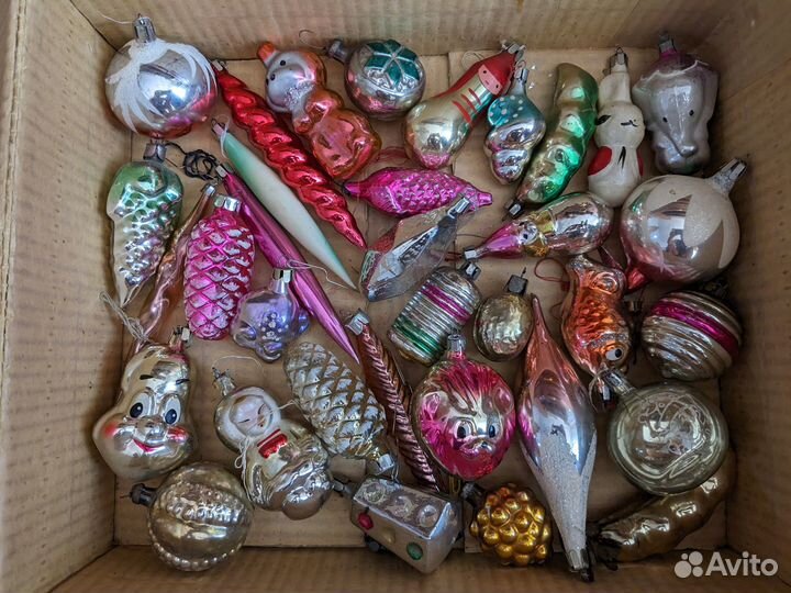 Новогодние игрушки СССР