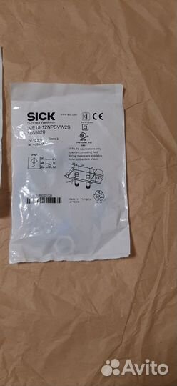 Индуктивный датчик sick IME18-12npsvw2S