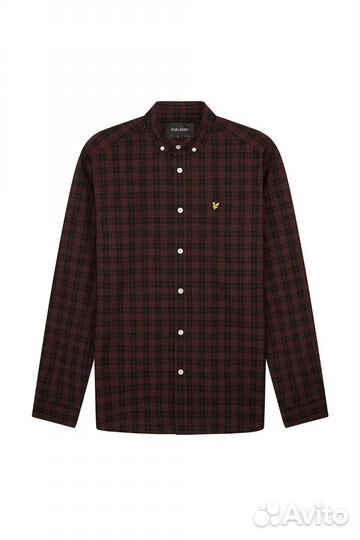 Рубашка Lyle & Scott Check Poplin Shirt оригинал