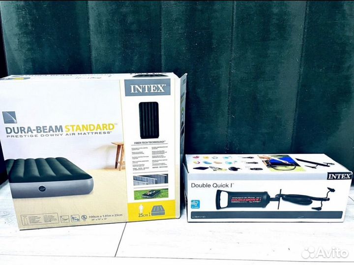 Матрас надувной+насос