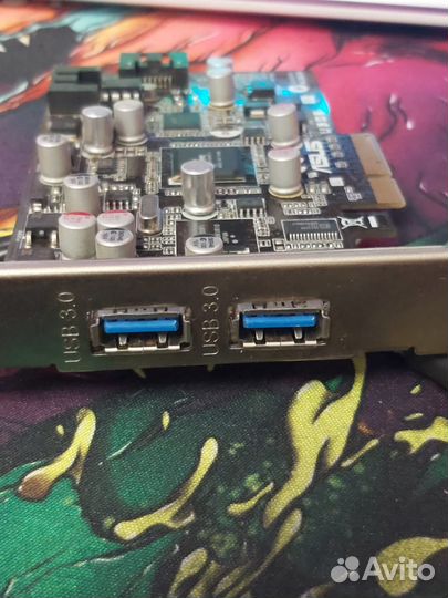 Asus U3S6 – плата расширения с USB 3.0 и SATA-600