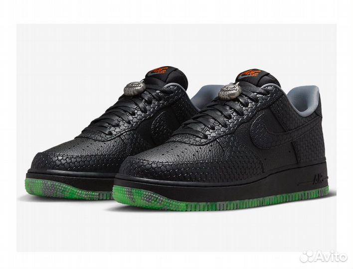 Nike Air Force 1 Low Halloween Black оригинал