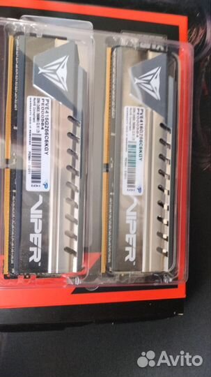 Оперативная память ddr4 2x8 16gb 2666 patriot
