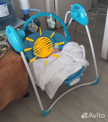 Детские электронные качели