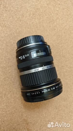 Объектив Canon EF-S 10-22mm