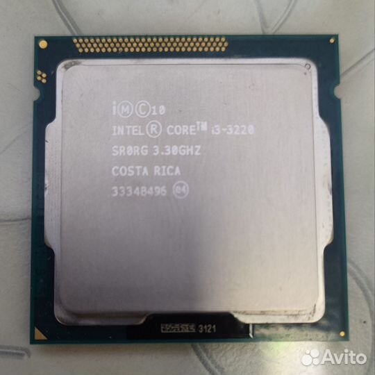 Процессор intel core i3-3220 socket 1155