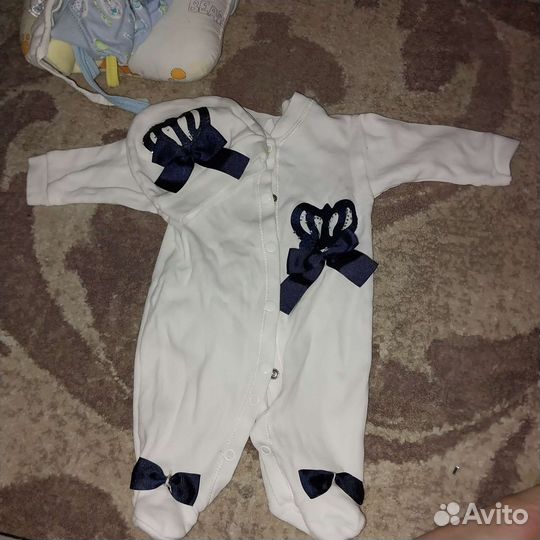 Детские вещи от 0 до 6 мес пакетом