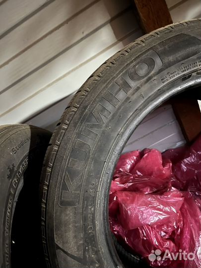 Резина kumho izen 235/55/17 липучка