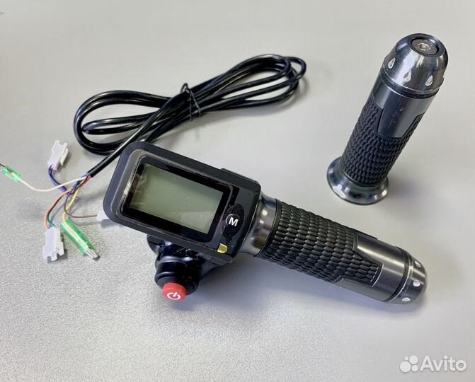 Ручка газа с дисплеем/бк для электросамока 48v