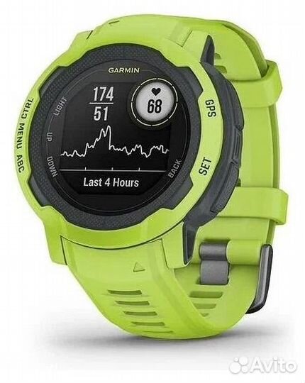 Смарт-часы Garmin instinct 2 Electric Lime