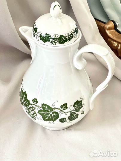 Чайник кофейник винтажный фарфор Kahla ГДР